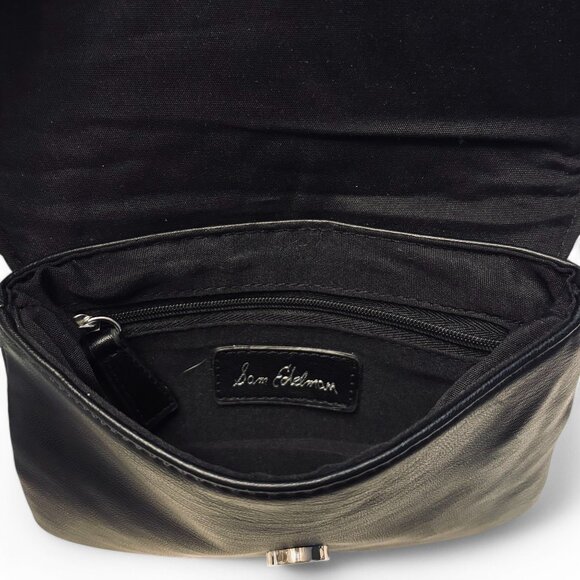 NWOT! Sam Edelman Vegan Leather Quilted Logo Belt/Waist Bag - Picture 3 of 6